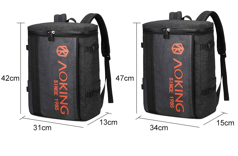 Aoking большой Ёмкость Школьный Рюкзак Для Путешествий Колледж студентов школьный рюкзак для ноутбука Ежедневный отдых подростков