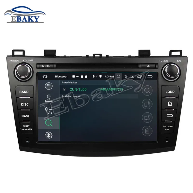 Clearance NaviTopia 8inch 4GB RAM 64GB ROM Octa Core Android 9.0 Car DVD Radio For Mazda 3 2009 2010 2011 2012 with GPS/WIFI/Bluetooth 18
