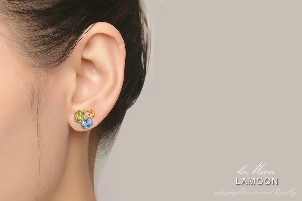 earrings blue