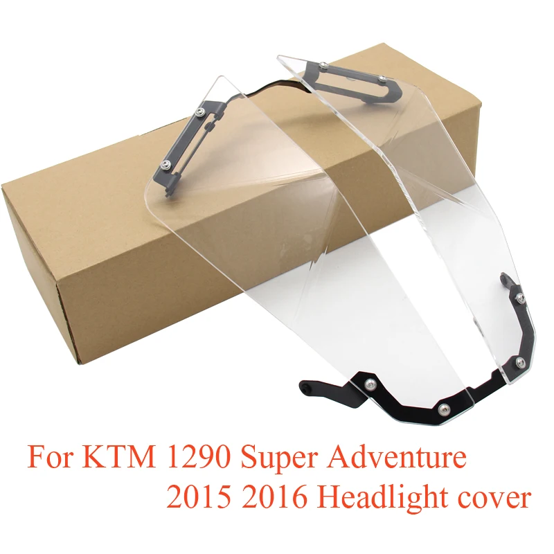 

For KTM 1290 super adventure R 1290 Transparent Headlight Guard Headlight Protector
