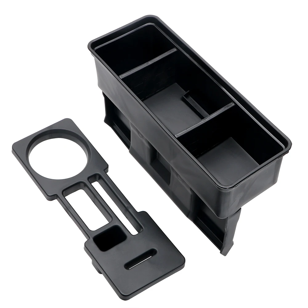 YOSOLO Seat Crevice Storage Box Car Organizer Coin Drink Phone Cigarette Holder Container Auto Seat Gap Organizer Accessories