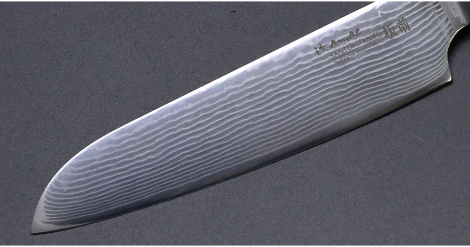 Кухонный нож Santoku, нож для суши, шеф-повара, 5 дюймов, дамасский нож, 67 слоев, VG10, японские ножи из нержавеющей стали, Pakka, деревянная ручка