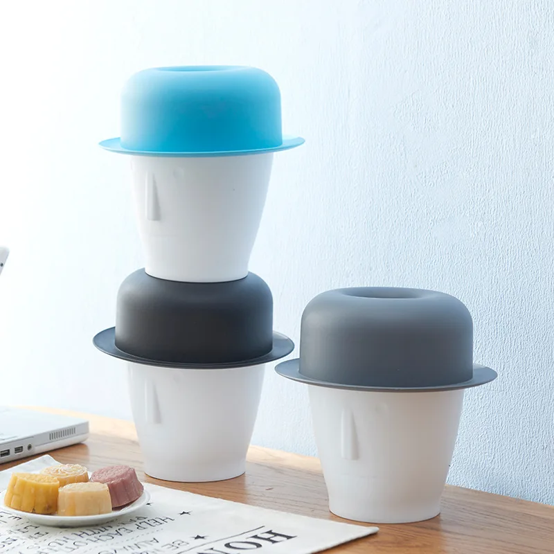 Us 12 87 1 Pcs Creative Hat Shaped Desktop Trash Can Home Mini Cover Trash Can Living Room Bedroom Cute Trash Basket 3 Colors In Waste Bins From