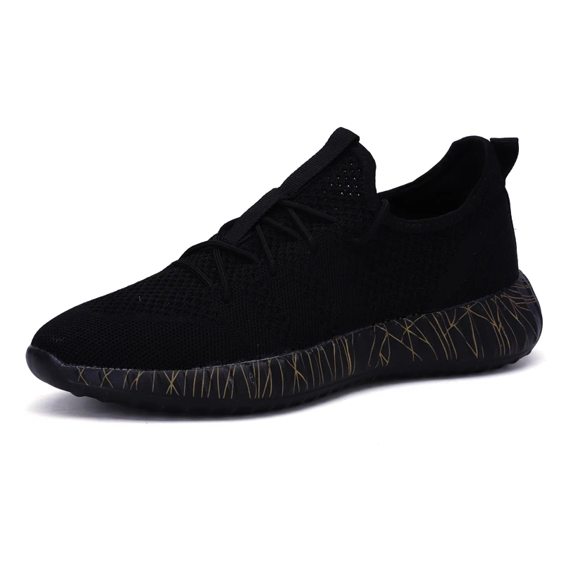 

Hot Sale Running Shoes for Men Lace-up Athletic Trainers Comfortable Sports Male Shoes Outdoor Walking Sneakers Big Size 2019