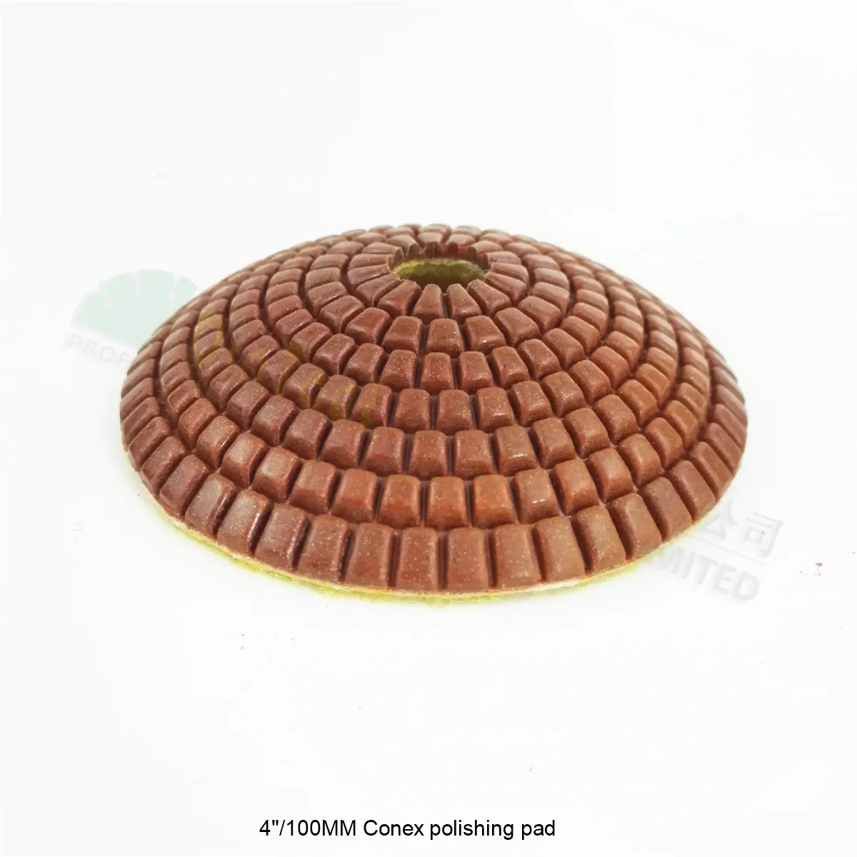 SHDIATOOL 2pcs 4" #100 bowl shaped wet diamond polishing pads Diameter 100mm convex sanding disc  for marble granite ceramic