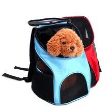 Портативная дышащая сетчатая сумка для домашних животных, сумка для переноски, дышащая сетчатая сумка для переноски, рюкзак для маленьких и средних собак