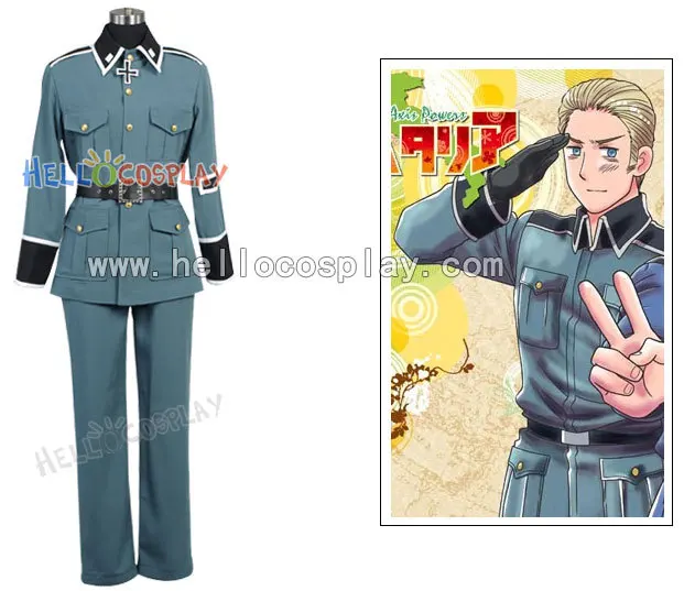 Hetalia: Axis Powers Germany Military Uniform H008