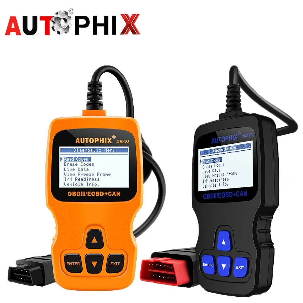 Autophix OM123 obd2 Engine Scanner Analyzer Diagnostic Tool Code Reader