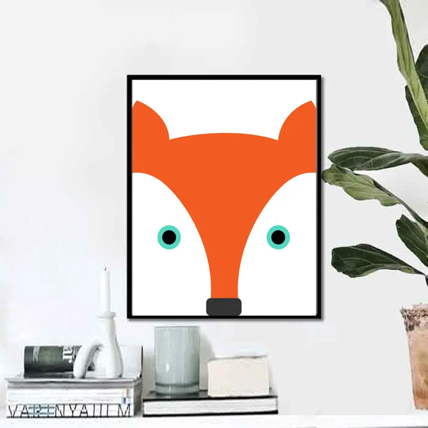 Fox nursery wall art- Instant download- Printable art- kids room decor- 8x10 in digital pdf file