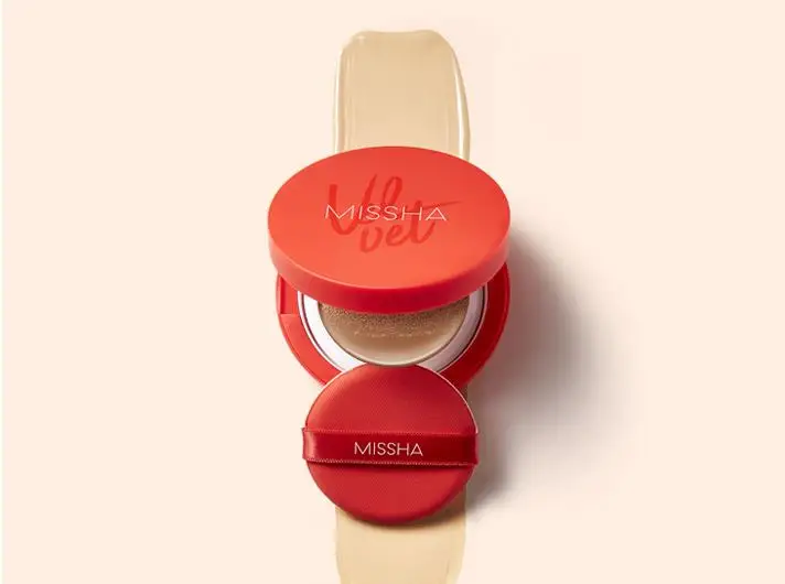 Подушка с бархатным покрытием MISSHA (SPF50 + / PA +) BB крем солнцезащитный воздушная