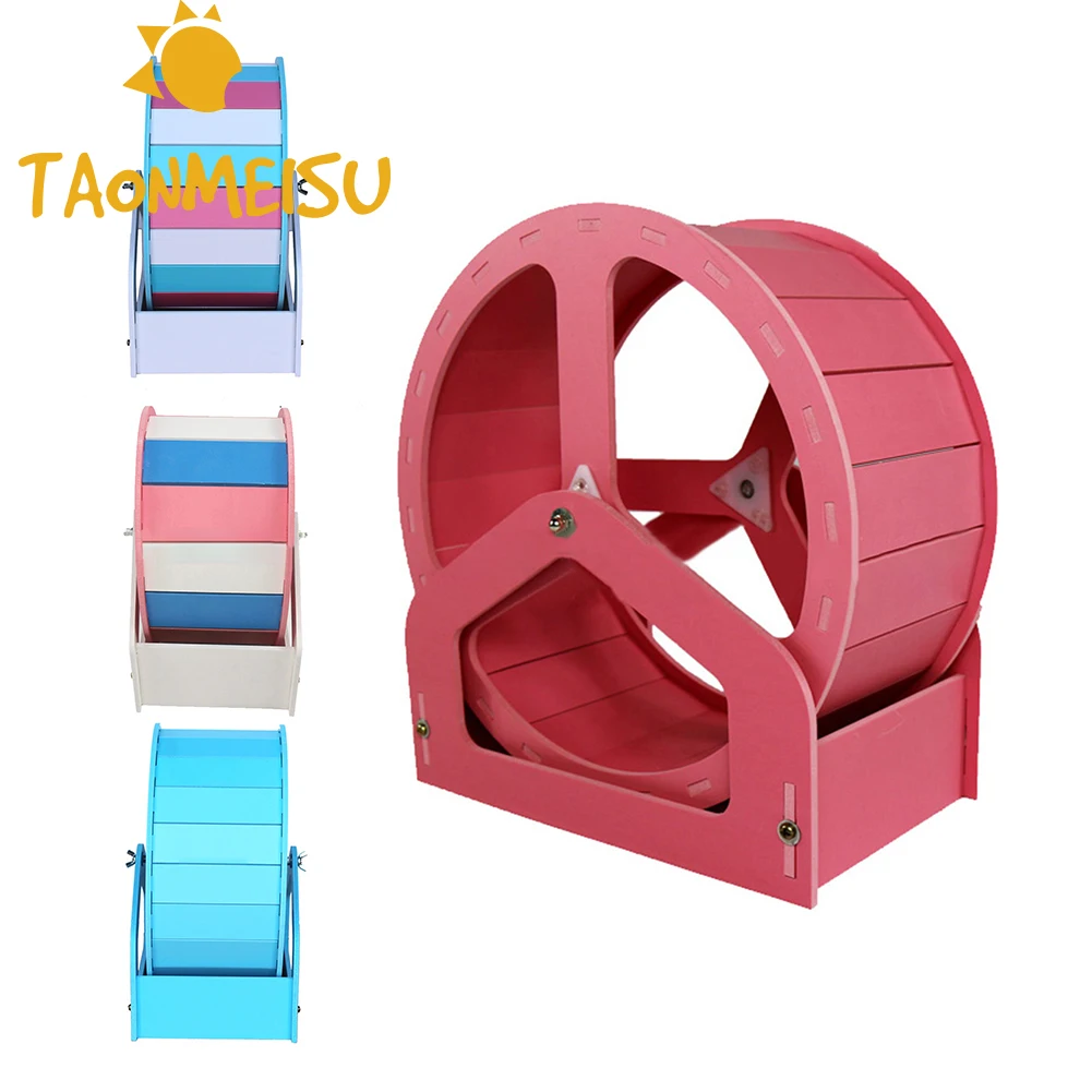 

Small Pets Guinea Pig Hamster Wheel Running Sports Round Wheel Hamster Cage Exercise Toy Pet Spinner Rotating cage