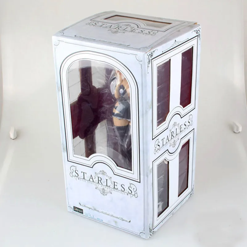 with box 32 см аниме фигурка чувственная Красивая экшн-фигурка девушки стоящая осанка Ver сексуальная девушка куклы с коробкой F244 - Цвет: with box