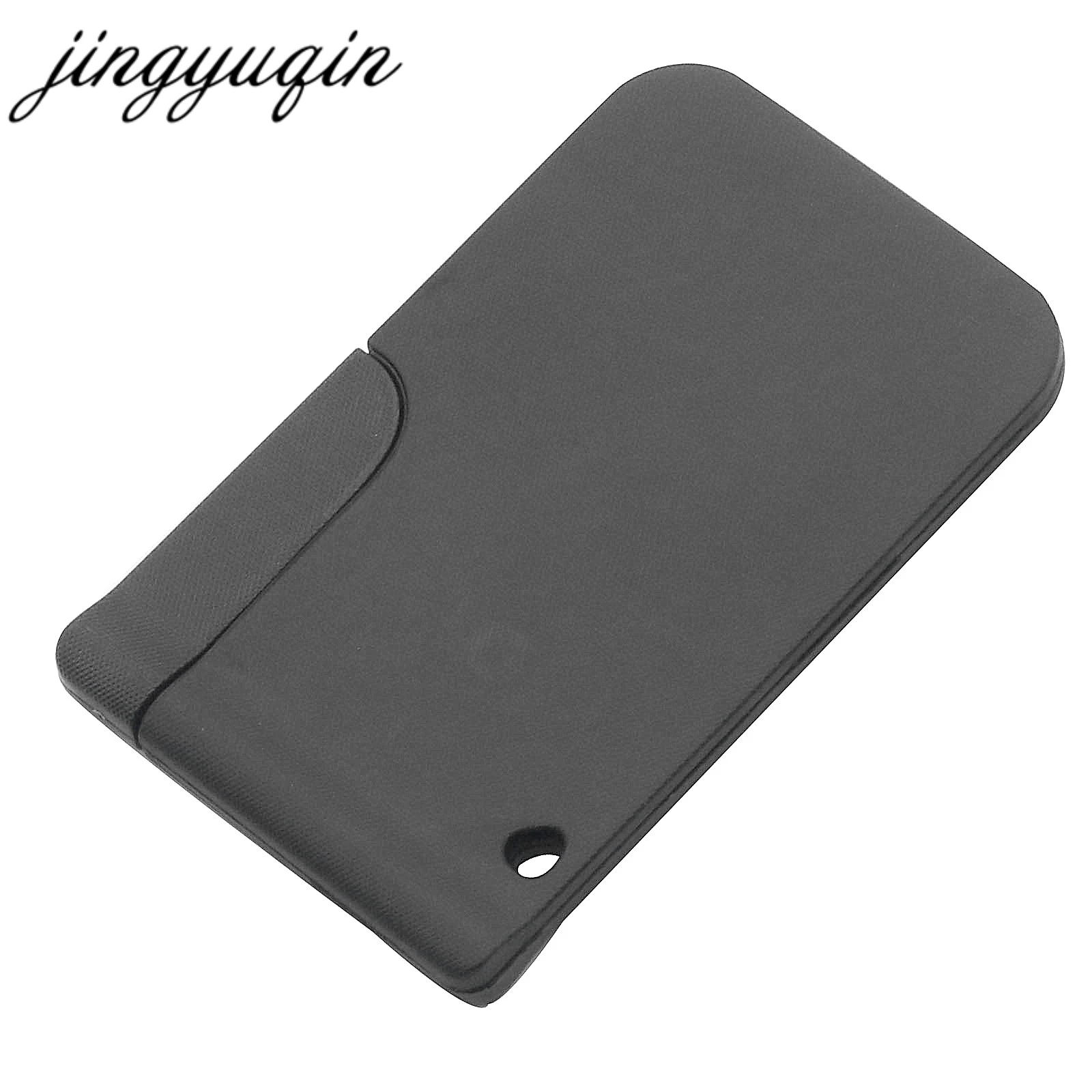Jingyuqin 5 шт. 3 кнопки 433 МГц ID46 PCF7947 чип и вставка маленькое лезвие дистанционного смарт-ключ карта для Renault Megane Scenic Grand