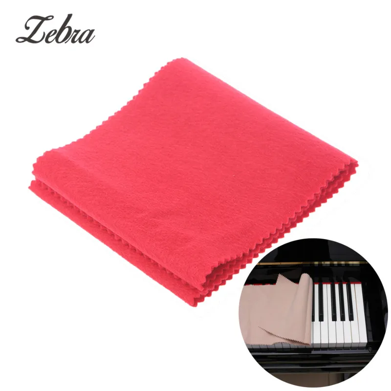 

Zebra Soft Piano Keyboard Dust Cover Keyboard Instruments Piano Dustproof Protective Cotton Cloth Accessories for 88 Key Piano