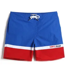 Летние быстросохнущие и свободные пляжные легкие плавки для плавания с плоским углом для мужчин с комбинированными коллизиями