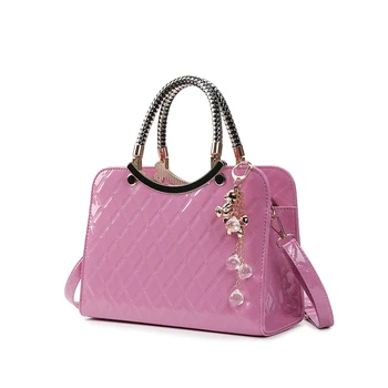 

Fashion Women PU Leather Handbags Femme Top Handle Bags Elegant Ladies Messenger Bag Top-Handle Bag Bolsa Feminina TDL495