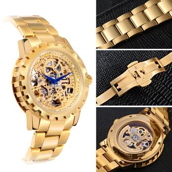 

Men Watch Automatic Mechanical Male Fashion Top Luxury Genuine Brand Relogio Saat Montre Masculino Erkek JAPAN MOVEMENT 7023M