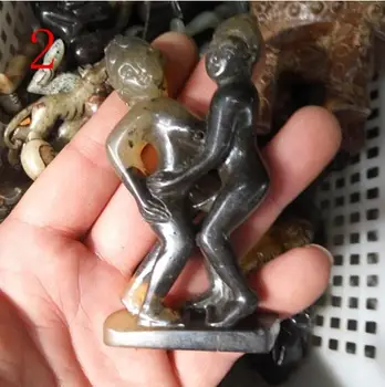 

Chinese old handwork Green Jade Dragon Pendant / cargo free chiseled