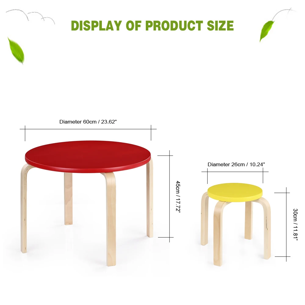 kids table and 4 chair set