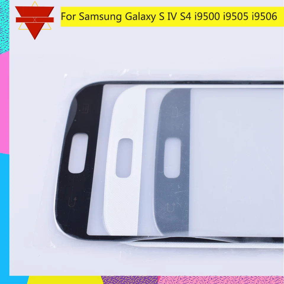 10 шт./лот сенсорный экран для Samsung Galaxy S4 GT-i9505 i9500 i9505 i9506 i9515 i337 Сенсорный экран стекло передней панели объектива Внешний