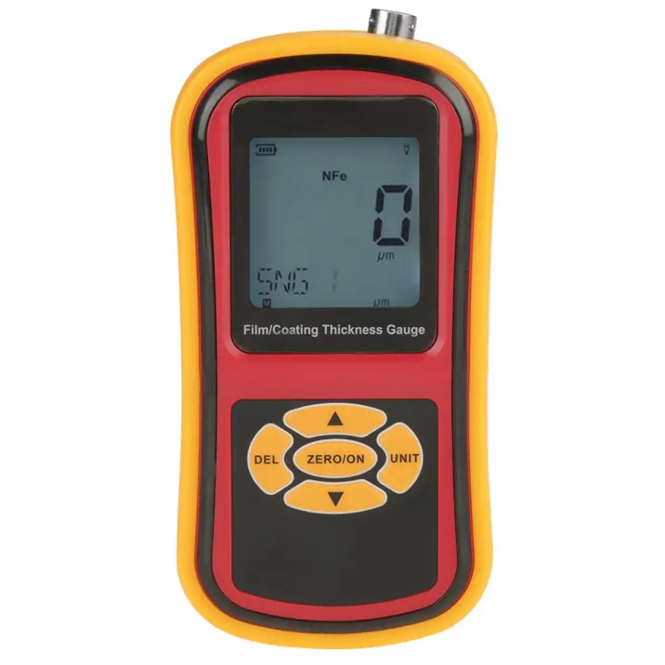 1 Set GM280 LCD Display Digital Coating Thickness Gauge 0-1800 Paint Film Tester Meter Paint Thickness Tester Measuring Tools