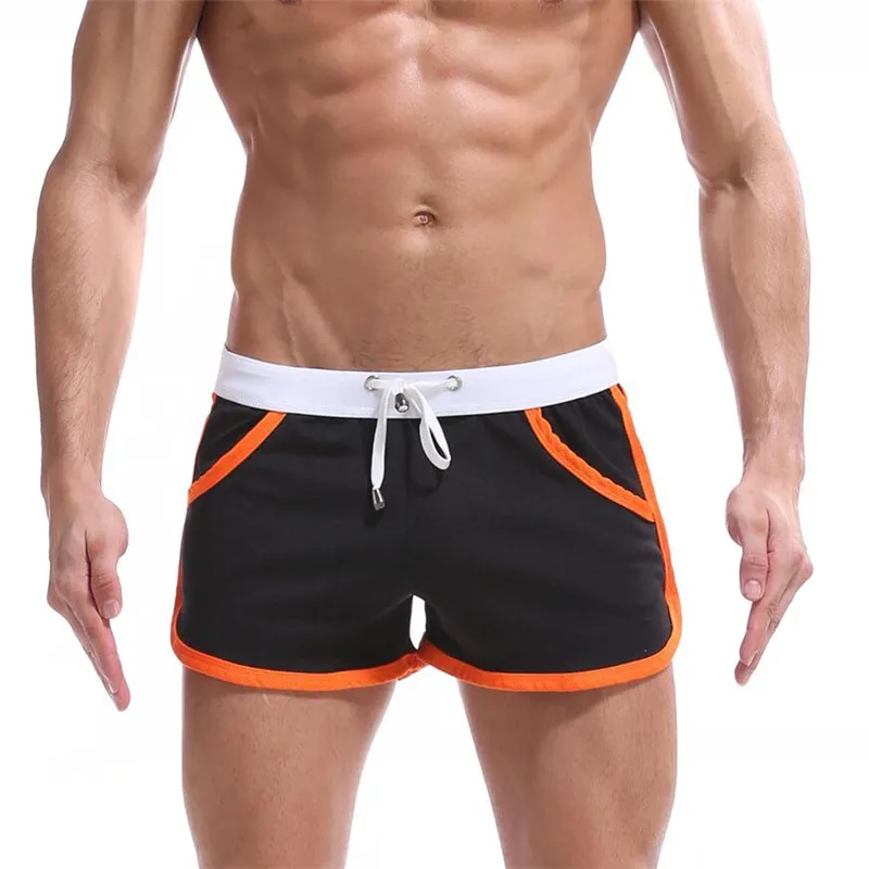 Best price Quick dry Clothing Men's Casual Shorts Household Man Shorts Pocket Straps Inside Trunks Beach Shorts