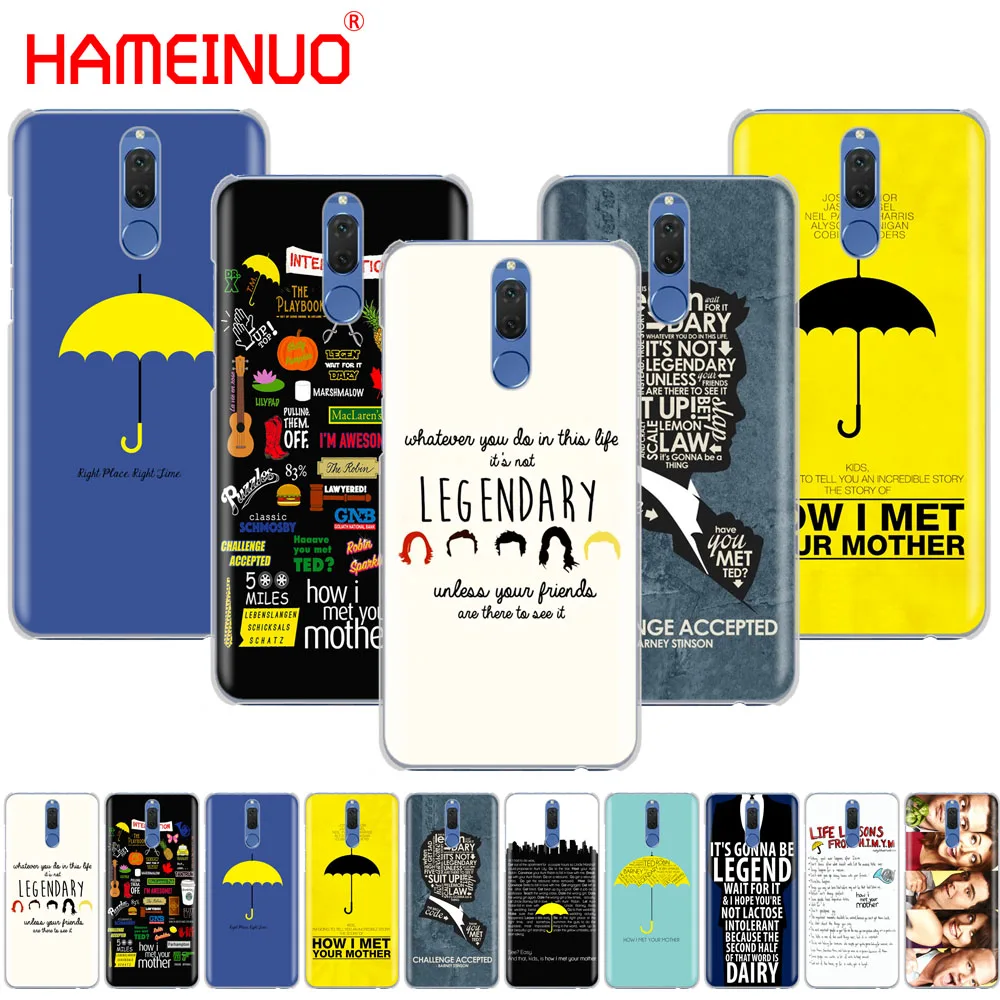 

how i met your mother himym quotes Cover phone Case for Huawei NOVA 2 2S 3e PLUS LITE P smart 2018 enjoy 7s mate 7 8 9 10 pro