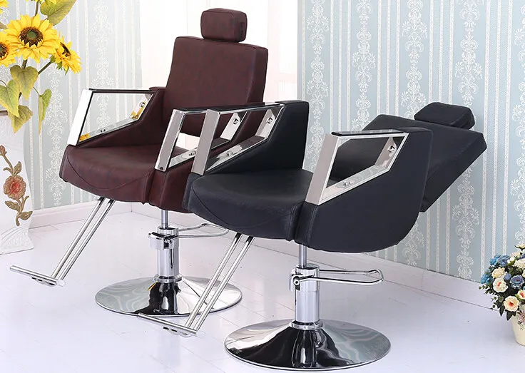 Особенные волосы салонов стрижка стул Лифт гидравлический стул красота-уход стул вниз
