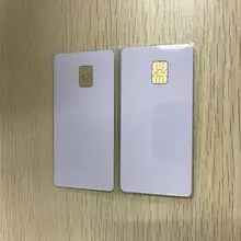 500 шт/партия Fudan4428 Контактная смарт-карта для струйной печати ПВХ карта для E-pson/C-ancon принтер компотируемый с fudan4428