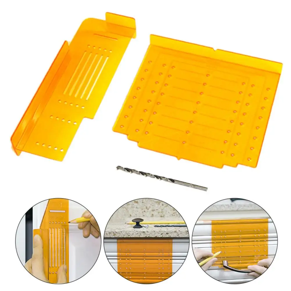 

New Arrival Hole Locator Positioner Woodworking Tools Wooden Plank Slotting Locator Cabinet Drilling Locator Limiter