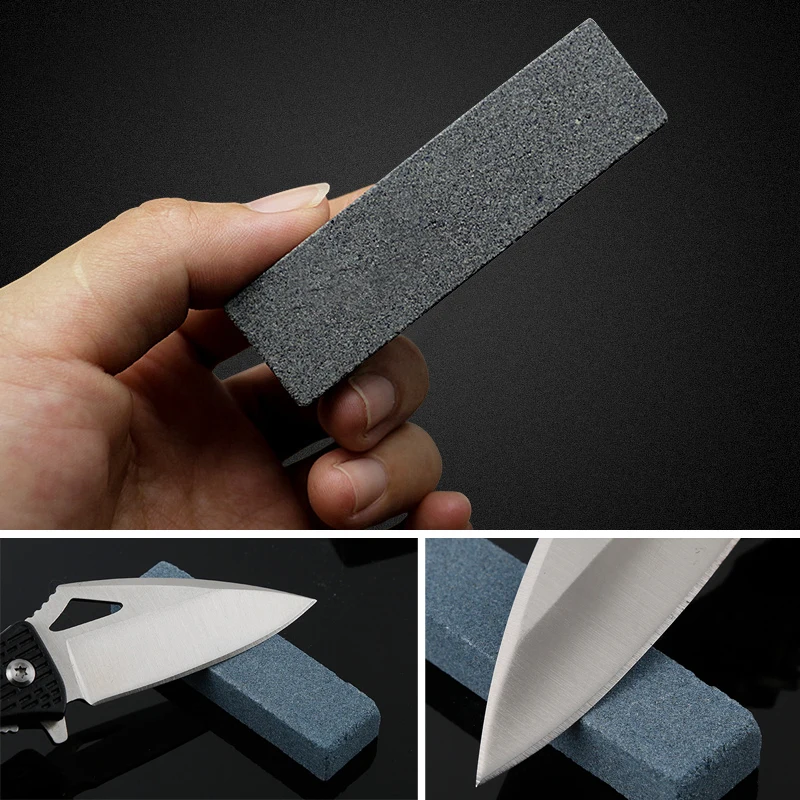 Камень для заточки ножей сочетание двухсторонний точильный камень Профессиональный Фиксированный Угол алмазный кухонный нож точилка