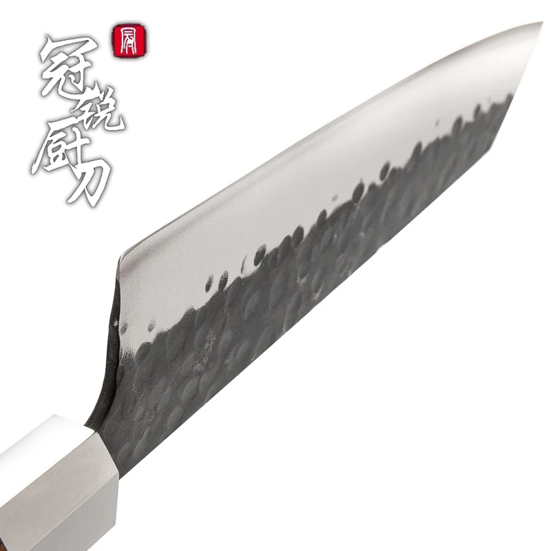 Новинка 2019 японские кухонные ножи ручной работы Kiritsuke нож шеф повара инструменты