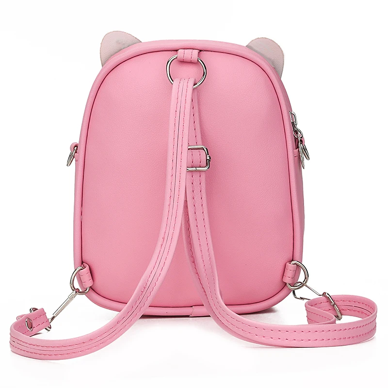 Милая детская школьная сумка с блестками, рюкзак для девочек с мультяшным животным Кроликом, модная мини-сумка на плечо