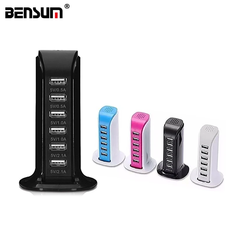 

Universal 6Ports 5V6A Sailboat multi USB Home Travel Charger Power Adapter EU/US/UK plug for iPhone iPad all Smartphone