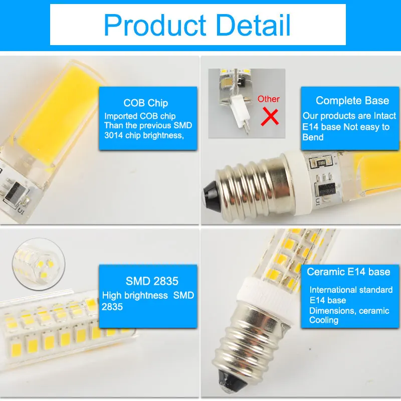 GreenEye 10Pcs Mini LED Bulb E14 Lamp 220V 6W 10W 12W COB Light Replace Halogen Spotlight Chandelier Lampada Ampoule Lampara GreenEye 10Pcs Mini LED Bulb E14 Lamp 220V 6W 10W 12W COB Light Replace Halogen Spotlight Chandelier Lampada Ampoule Lampara
