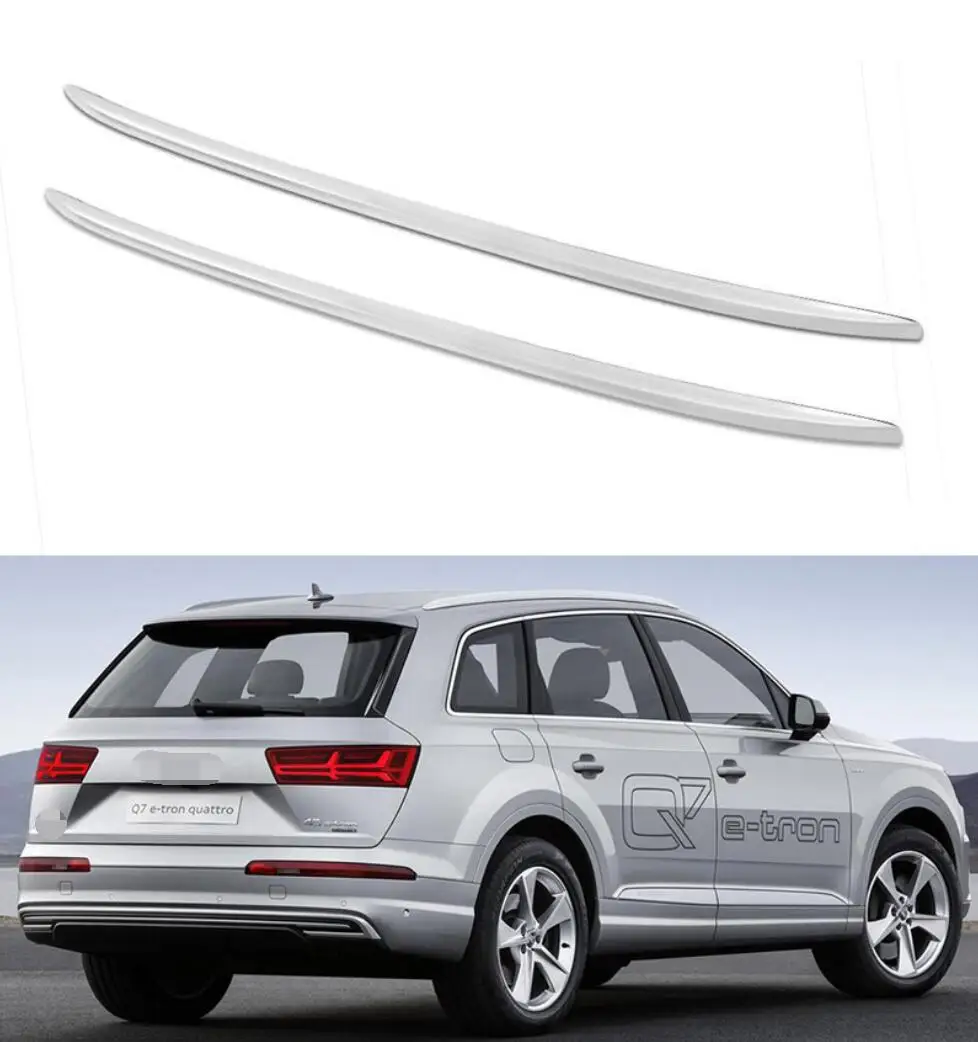 Направляющие для крыши Audi Q7 2017 2018 2019 из алюминиевого сплава | Автомобили и