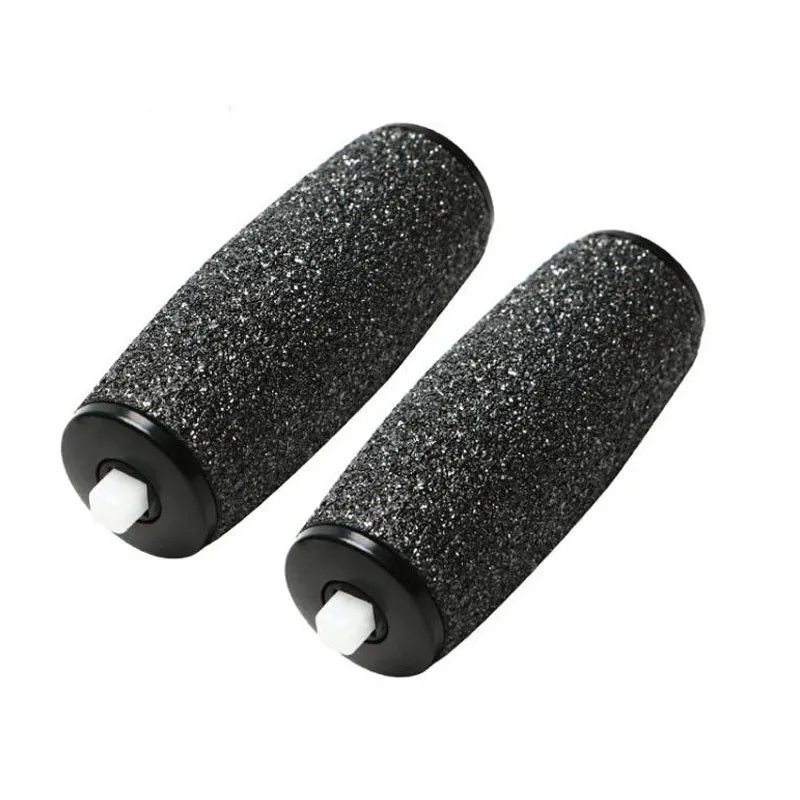 4Pcs/Lot Replacement Roller Heads For Velvet Smooth Electric Foot File Pedicure Machine Dead Skin Callus Remover Foot Care Too