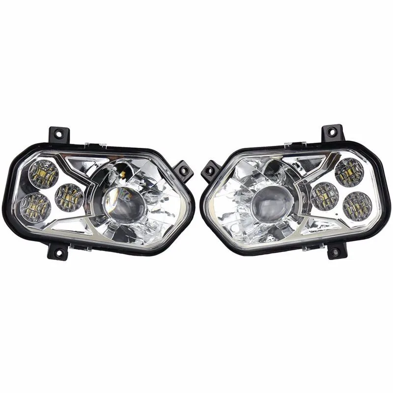 2pcs ATV UTV Light Accessories Projector Headlight Polaris Ranger