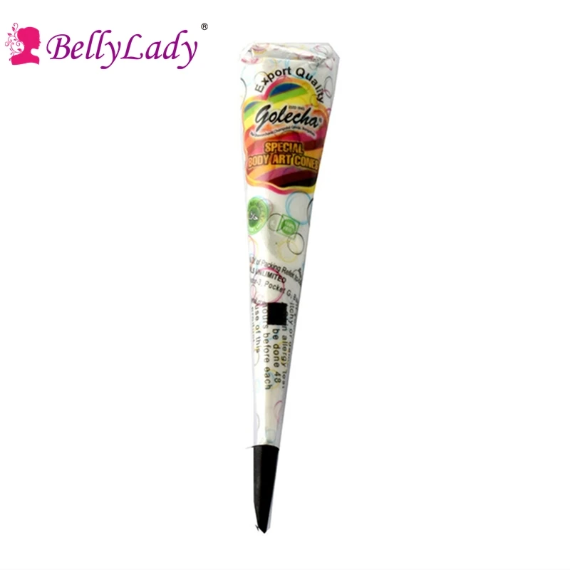 Bellylady Макияж 25 г Индии татуировки Крем 4 цвета edition Аутентичные оригинальные