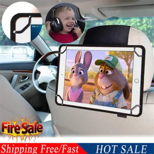 

Universal Car Back Seat Headrest Mount Holder For 7-10.1 Inch iPad Tablet PC New