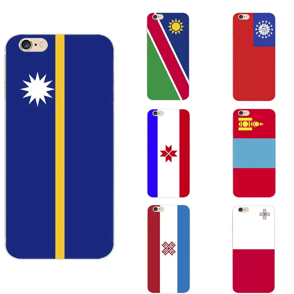 Malta Mari EI Mongolia Мордовия Myanmar Burma Namibia Nauru Национальный Флаг Тема ТПУ телефонные чехлы