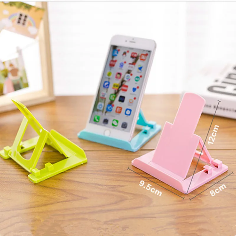 

Universal Folding Cell Phone Support Plastic Holder Desktop Stand for Your Phone Smartphone & Tablet Support Phone Holder