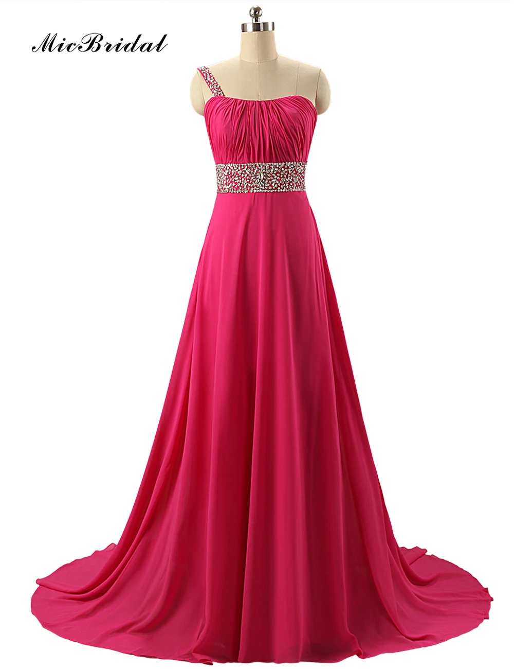 Rose Red Prom Dresses Sexy Long Maxi Elegant Slimming Stylish Shining