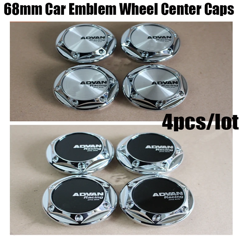

Tuning Car-Styling 68mm Auto Wheel Cap ADVAN Racing Advan Center Caps Hub Cap ADVAN Wheels Covers Caps Fit All Car Accessories