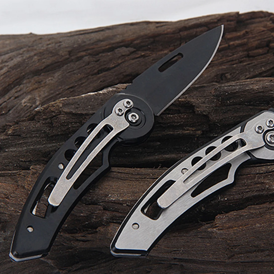 

Mini Camping Stainless Handle Survival Knife Multifunction Outdoor Tactical Rescue Tools Folding Hunting Knife camping equipment
