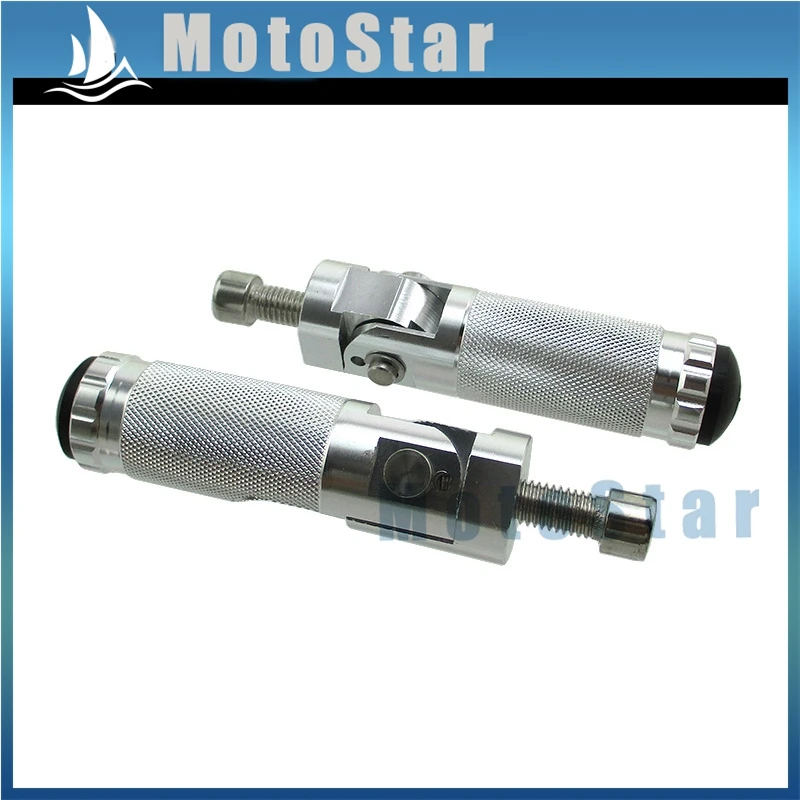 CNC алюминиевый складной подножки Rider для ног набор педалей Rearset для мотоцикла Pit Dirt Bike мотокросса