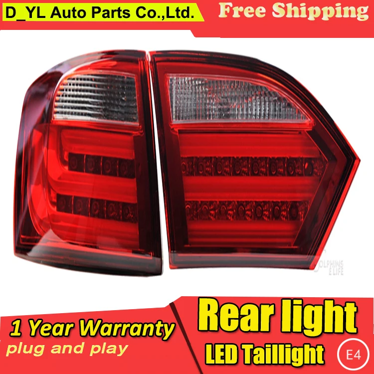 D_YL автомобильный Стайлинг для Volkswagen vw Jetta MK6 задние фонари 2011 2012 2013 2014