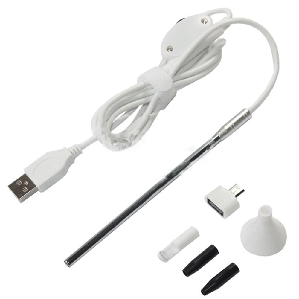 

FGHGF 4.9mm Lens Medical USB Endoscope OTG Android Phone PC Borescope Inspection Otoscope Endoscope Camera for Ear Nose Tooth