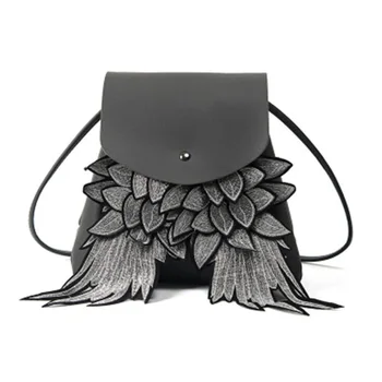 Cool Punk Devil Wings Backpack 1