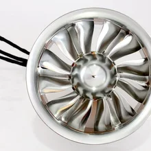 Металлический 90 мм Канальные вентилятор, 6 S, 12 лезвие, с tp внутренняя-бегун двигателя для RC струи, 4074 KV1900